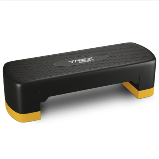 Купити Степ платформа  Trex Sport TX-030AS 3 рівнева чорно-жовта у Києві - фото №1